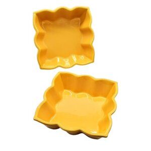 Chantal Talavera Collection Yellow 7-Inch Square Bakeware